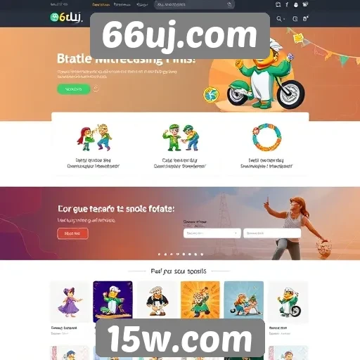 Acessibilidade e design do site 66uj.com