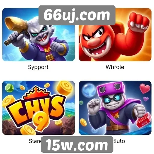 Jogos populares no 66uj.com em destaque